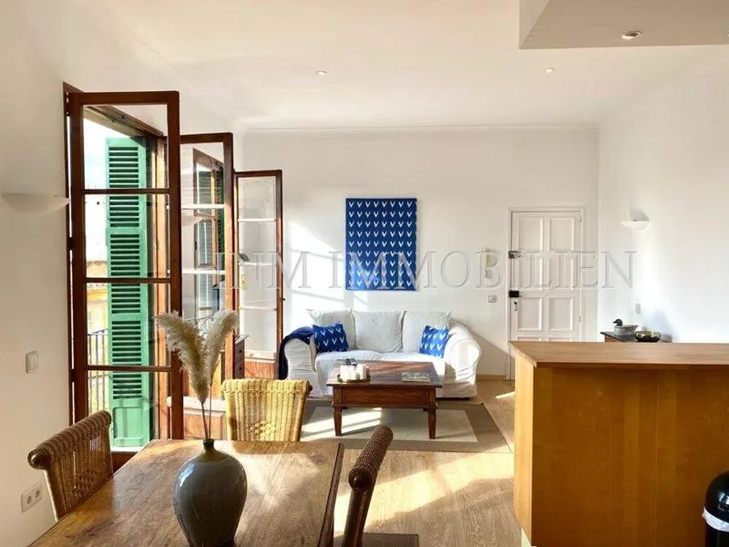 Furnished 55m² apartment with 2 rooms, bathroom & elevator for rent — photo 2