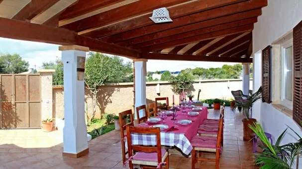 Detached house with large porch near S'Amarador, Mondragó — photo 12