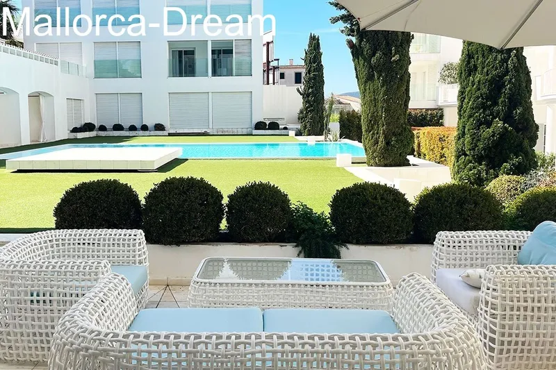 Porto Cristo: Penthouse - flat with swimming SPA on own roof terrace, pool and underground garage — photo 2