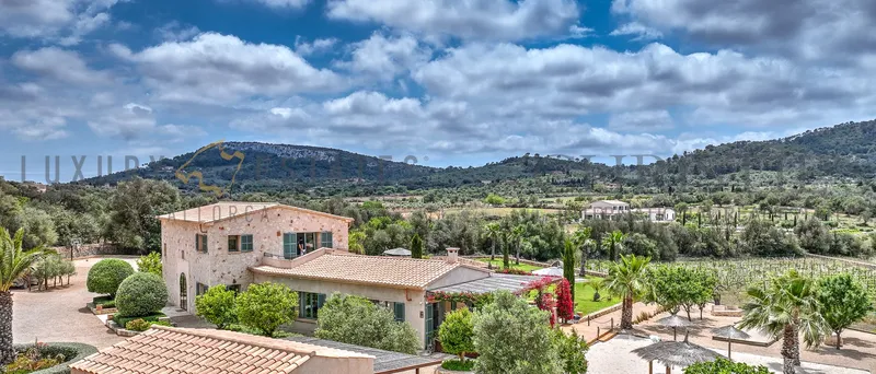 Idyllically situated modern finca in Cas Concos with vineyard — photo 1