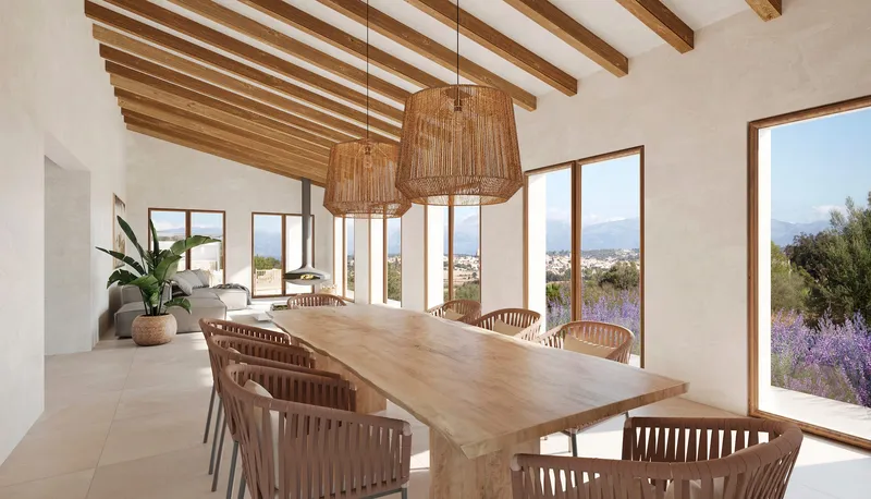 Modern finca under construction in Montuïri — photo 4