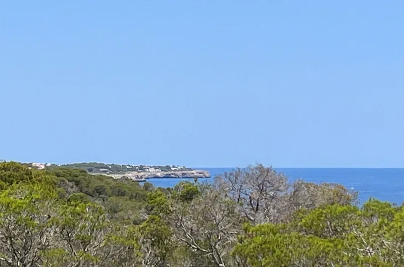 New build villa near the beach in s'Armarador with sea view from the roof terrace — photo 5
