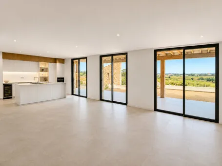 Modern finca for rent with pool and views of the church of Porreres — photo 4