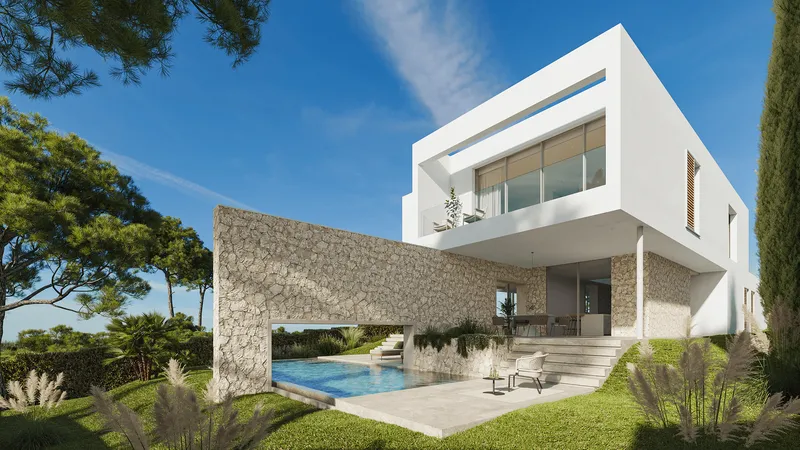 New build villa in Sol de Mallorca — photo 2