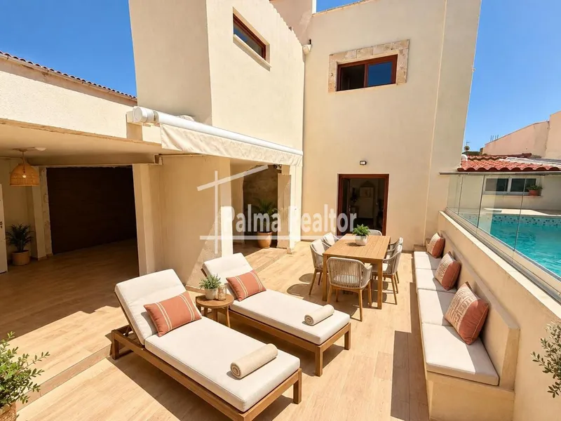 Mallorcan house with private pool and patio — photo 3