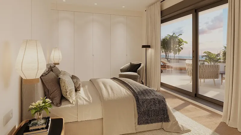 Exclusive 3-bedroom apartment on the beachfront with panoramic sea views and Gibraltar — photo 8