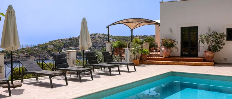Mediterranean villa in Port Andratx with harbor views — photo 10