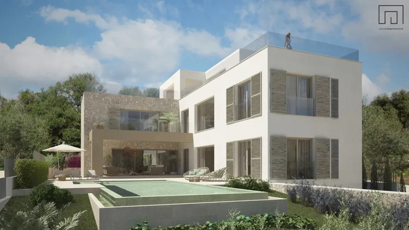 Luxurious villa with stunning harbor views, private pool and high quality finishes — photo 1
