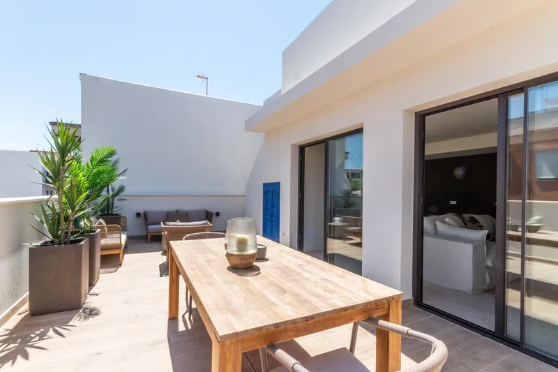 Newly built duplex penthouse with terrace and sea views in Portixol — photo 4