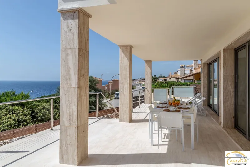 Exclusive Frontline Luxury Villa with ETV License, Pool and Stunning Sea Views in Cala Magrana, Mallorca — photo 6