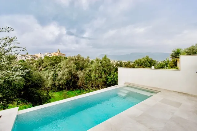 Full of character house for sale in Campanet with private pool and mountain view — photo 1