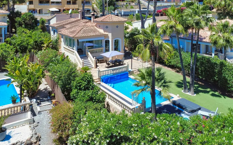 Mediterranean villa with pool, whirlpool and fantastic views in Costa de la Calma — photo 1