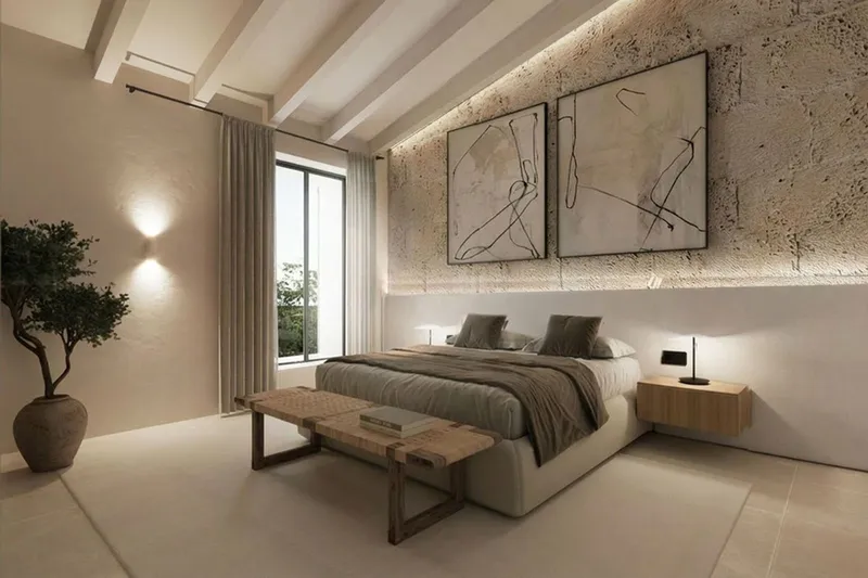 New build townhouse with private pool and garage in Ses Salines — photo 6