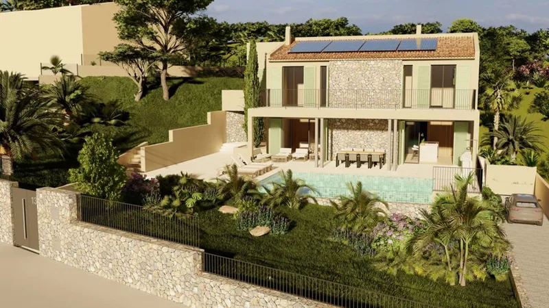 Attractive building plot with approved construction project for modern single-family home — photo 5