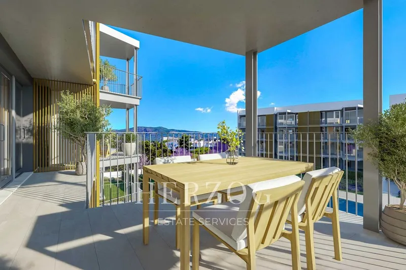 Modern new-build apartment with pool, gym and underground parking – close to the beach 2 bedrooms — photo 1