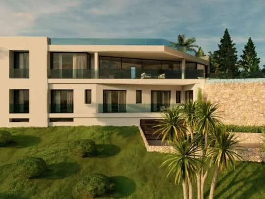 Modern new-build villa in a privileged elevated location near Palma — photo 1
