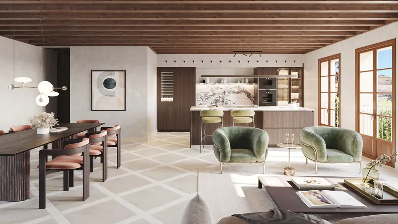 Luxury penthouse in historic 16th century building in the sought-after Calatrava district — photo 2