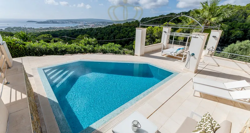 Villa with fantastic sea views in Costa d'en Blanes, Mallorca — photo 2