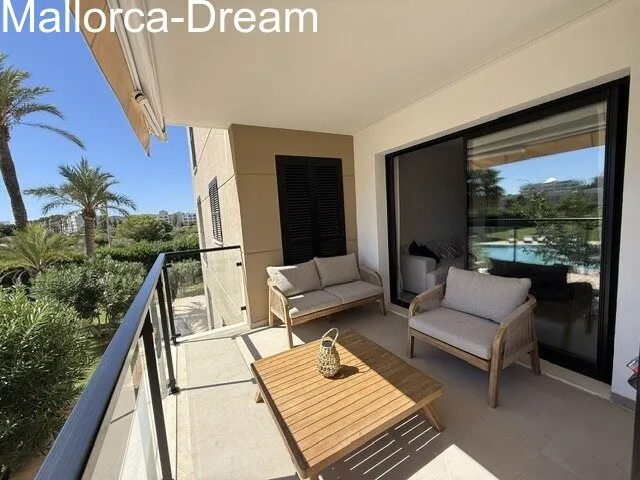 Sa Coma: Stylish Apartment with Communal Pool in Sa Coma — photo 10