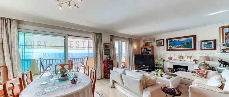 Spacious apartment in Illetas in first sea line with sea and beach access — photo 3