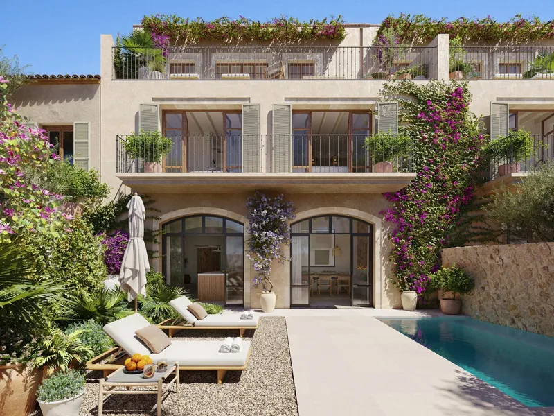 Project! Luxurious village house in Santa Maria with pool — photo 1