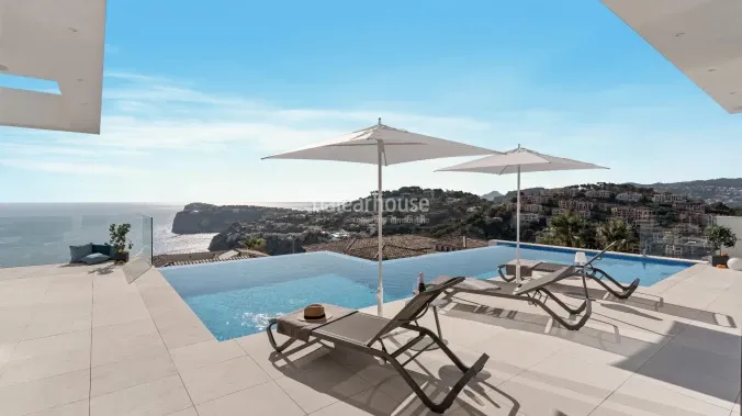 Spectacular sea views from every angle in this exclusive new build villa located in Cala Llamp. — photo 3