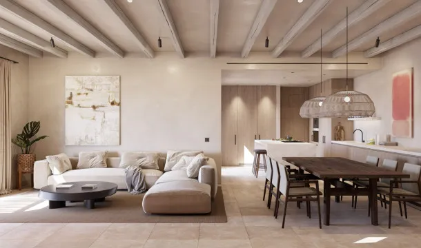 New built villa with pool on a large plot in Ses Salines — photo 8