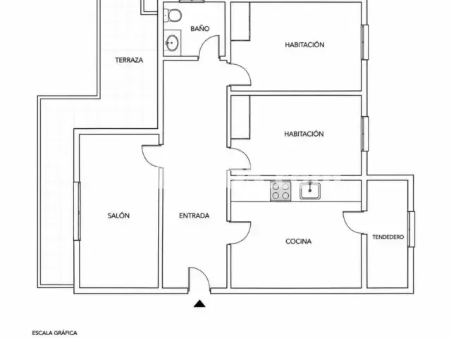Apartment on Carrer de l'Arxiduc Lluís Salvador — photo 1