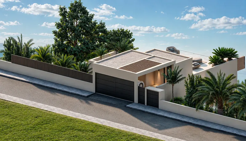 Plot with approved project for a luxury villa with sea views in Camp de Mar Mas — photo 11