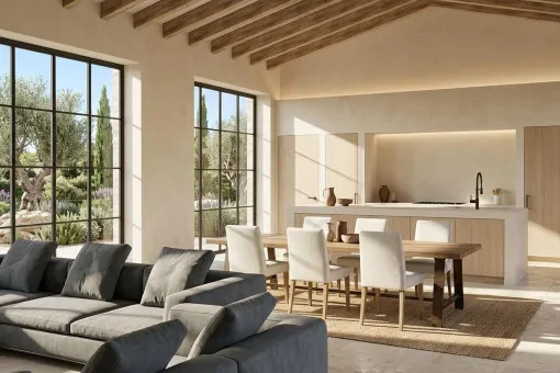 Campos, Idyllic Plot with Panoramic Views and New-Build Project between Campos and the Coast — photo 2