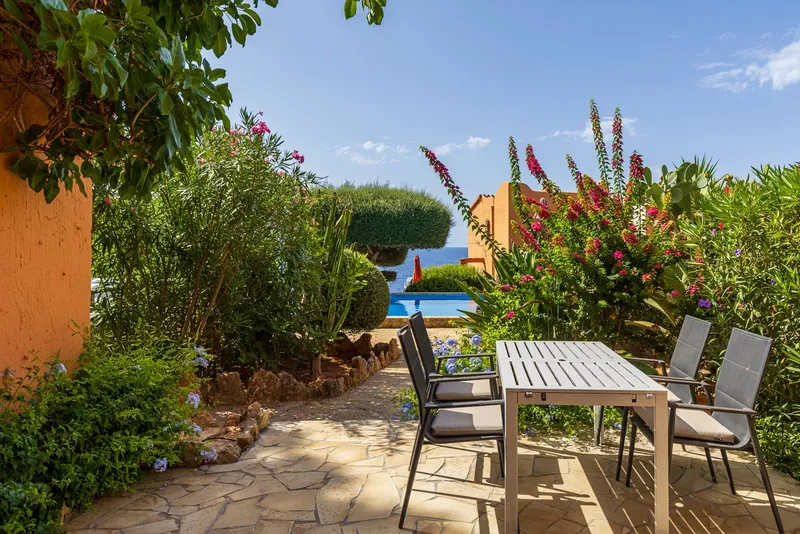 Terraced house in Cala Pi / Vallgornera - sea view and pool view — photo 7