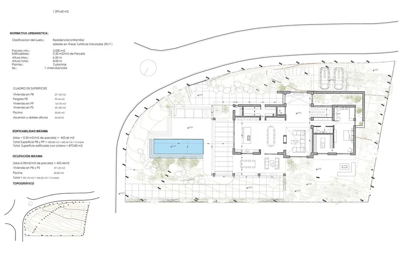 Building plot with licence and project for villa in a central location in Santa Ponsa — photo 12