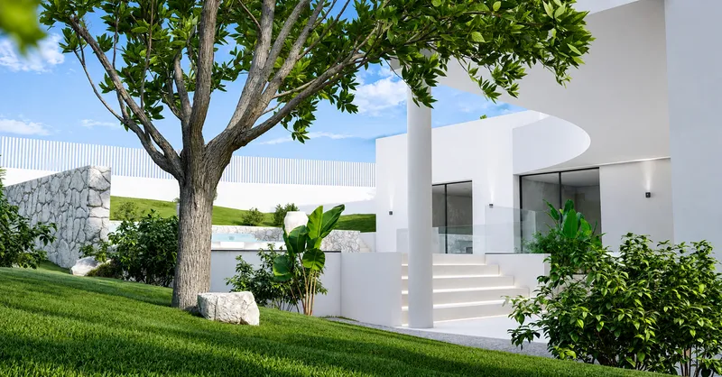 Building Plot with Approved Licence and Contemporary Villa Project in Nova Santa Ponsa — photo 8