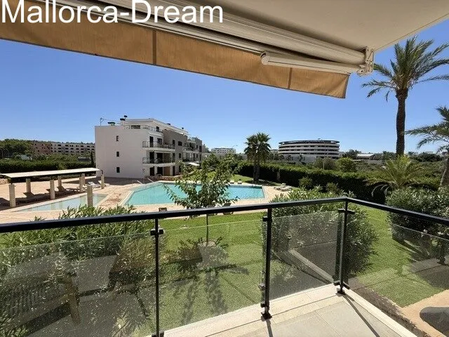 Sa Coma: Stylish Apartment with Communal Pool in Sa Coma — photo 2