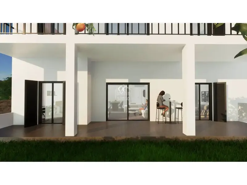 New development of 38 price-limited homes in Cala Bona, a quiet area very close to several beaches. The building will offer ground — photo 2