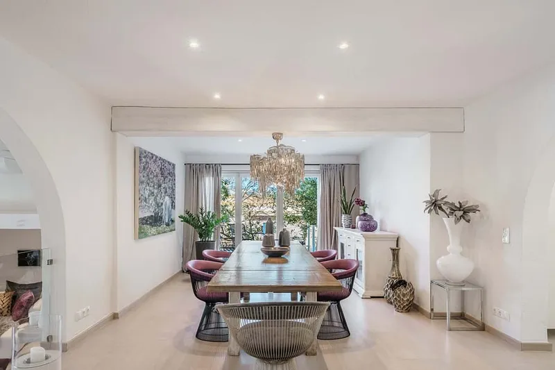 Mallorcan-style villa with breathtaking sea and harbor views — photo 8
