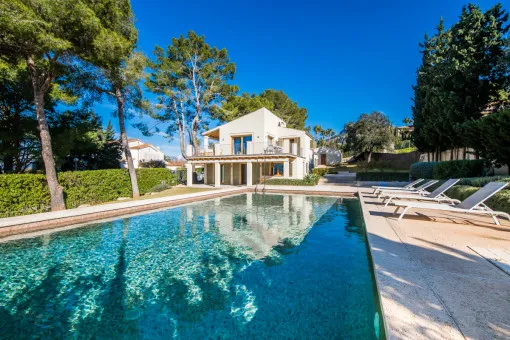 Alcudia, modernized chalet with contemporary architecture and large plot with holiday rental license in Bonaire — photo 1