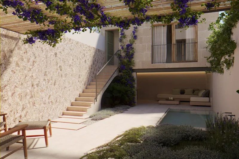 Townhouse in Arta - Covered terrace with beautiful views — photo 2