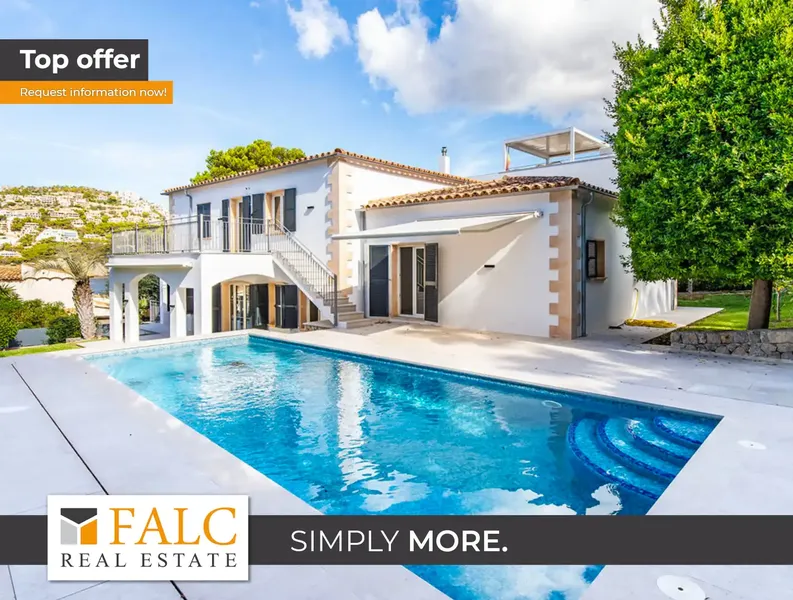 This impressive villa in Puerto Andratx is located in a quiet residential area, a few minutes' walk from restaurants, boutiques — photo 1