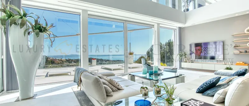 Newly built villa in Costa den Blanes in contemporary design near Puerto Portals with sea view — photo 3