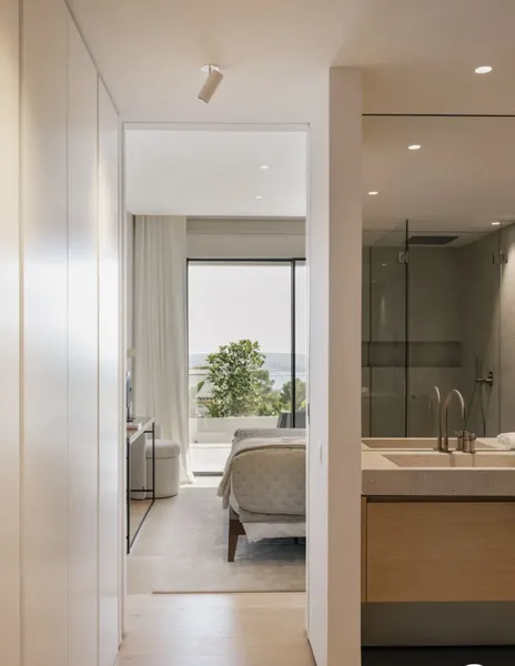 New built luxury villa with sea views in Portals — photo 8