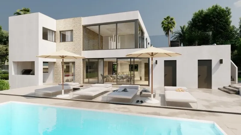 Elegant villa in the preferred residential area of Sol de Mallorca — photo 4