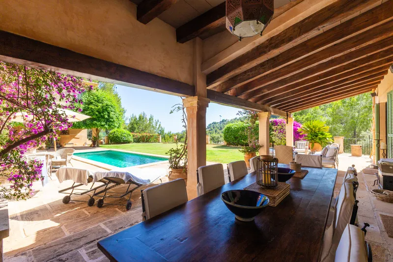 Villa in traditional finca style with harbour sea views for rent — photo 2
