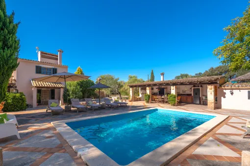 Costitx, charming finca with rental license, pool and large summer kitchen near Costitx — photo 1