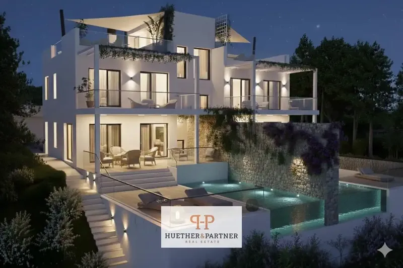 A townhouse in Cala d'Or with views of the marina combines modern design, high-quality finishes, and spacious areas — photo 4