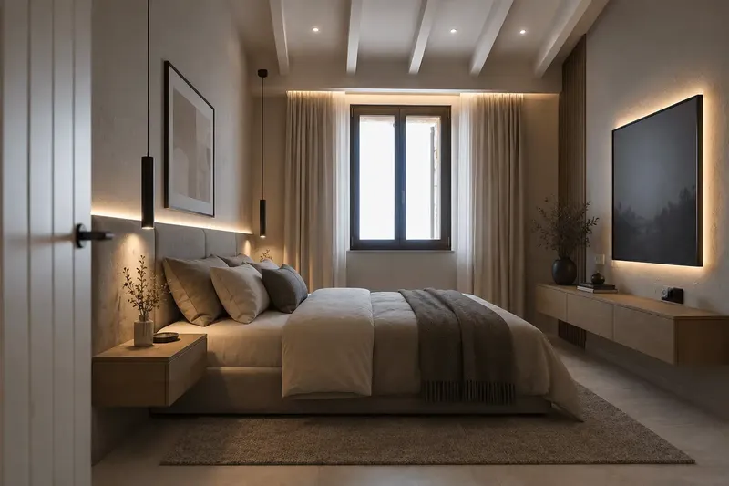 Between the popular coastal town of Cala Millor and the emblematic local mountain, Na Penyal, an exceptional newly built finca awaits you — photo 8