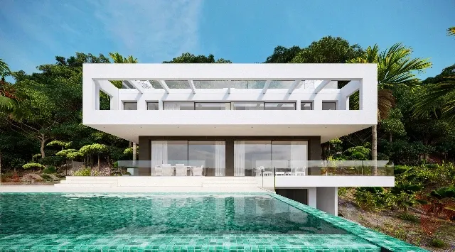 Exclusive, modern villa under construction in the prestigious area of Son Vida in Palma de Mallorca — photo 9