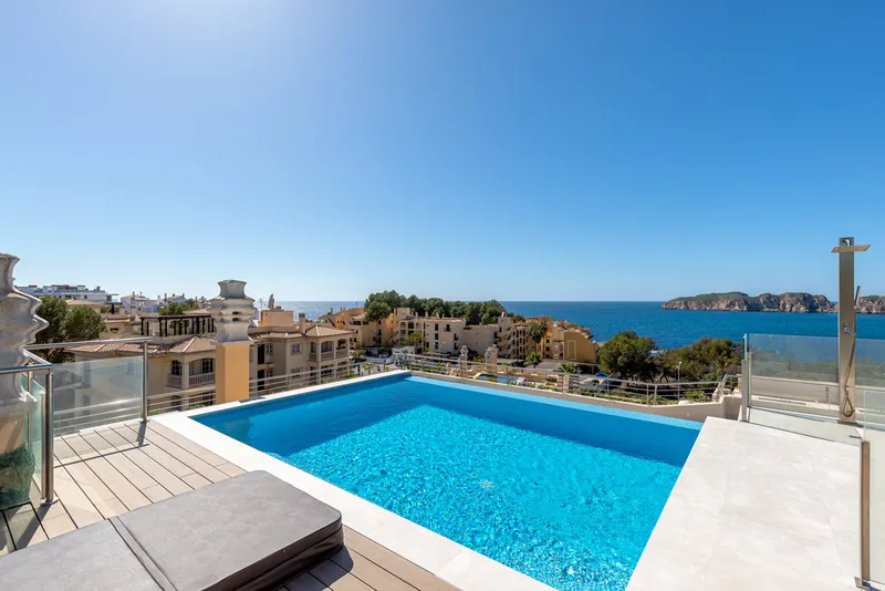 Penthouse in Santa Ponsa - Private pool on the large rooftop terrace — photo 1