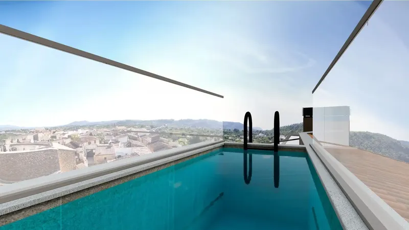 The images correspond to renders of the project — photo 4