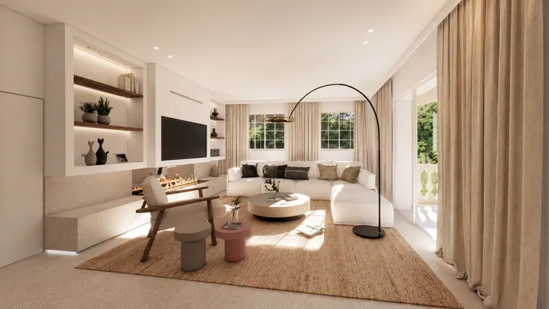 Luxurious penthouse with a rooftop terrace, second from the beach in Nova Santa Ponsa — photo 2